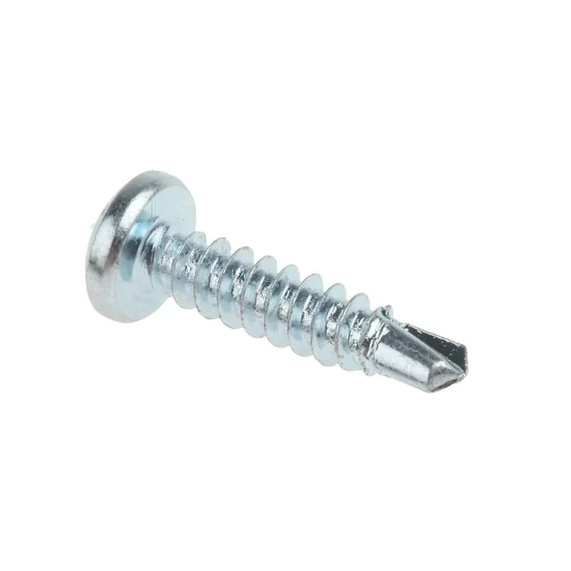 RS PRO Bright Zinc Steel Self-Drilling Screw 4.2 mm Diameter 19 mm Length Pozidriv Pan Head 546-5979