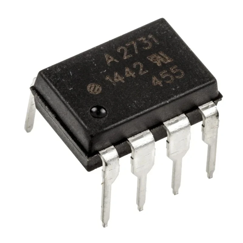 Broadcom DC Input 2-Channel Optocoupler Through Hole 8-Pin PDIP HCPL-2731-000E