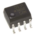 Broadcom DC Input 2-Channel Transistor Output Optocoupler Surface Mount 8-Pin SOIC HCPL-0531-000E