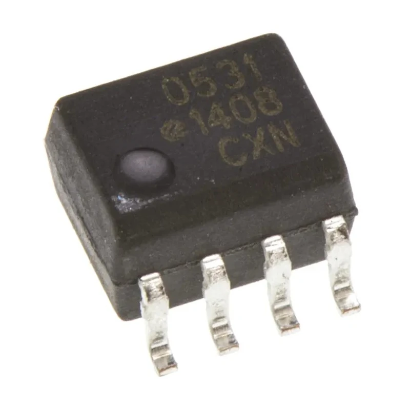 Broadcom DC Input 2-Channel Transistor Output Optocoupler Surface Mount 8-Pin SOIC HCPL-0531-000E