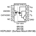Broadcom DC Input 2-Channel Transistor Output Optocoupler Surface Mount 8-Pin SOIC HCPL-0531-000E