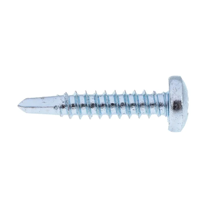 RS PRO Bright Zinc Steel Self-Drilling Screw 4.8 mm Diameter 25 mm Length Pan Head Pozidriv Drive DIN 7504N 546-6017