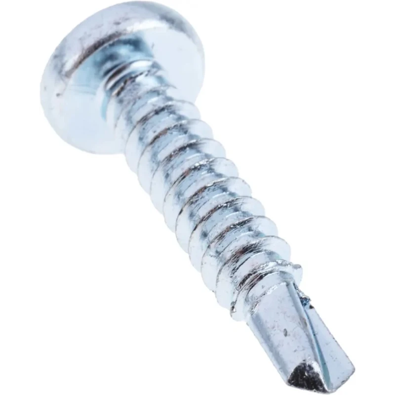 RS PRO Bright Zinc Steel Self-Drilling Screw 4.8 mm Diameter 25 mm Length Pan Head Pozidriv Drive DIN 7504N 546-6017
