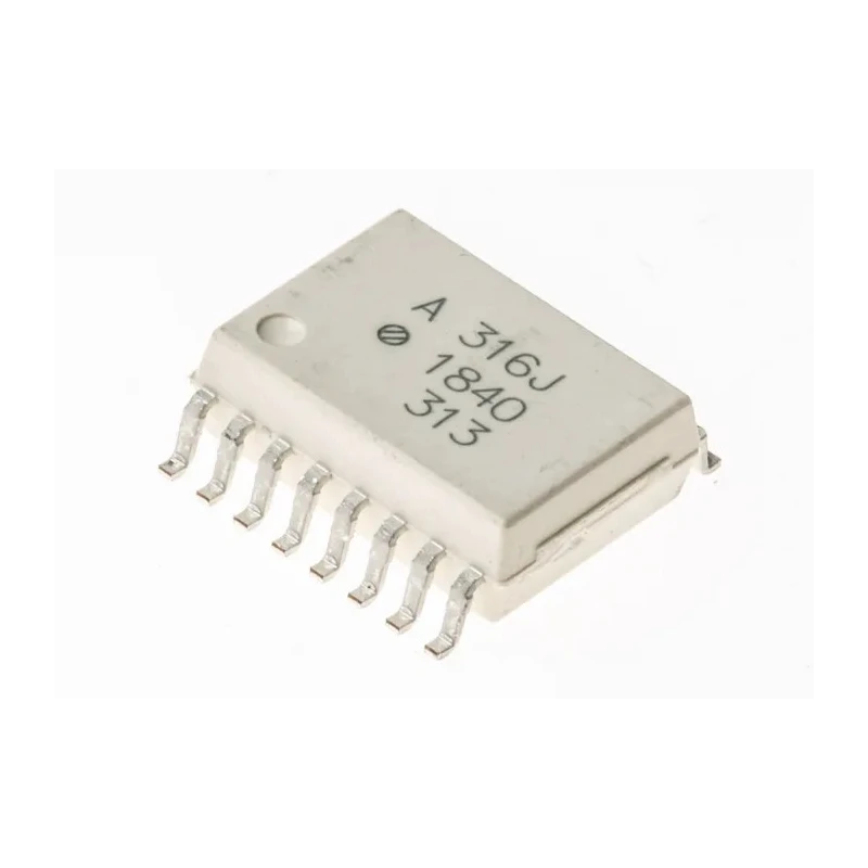Broadcom DC Input 2-Channel Smart Gate Drive Optocoupler, Surface Mount, 16-Pin SOIC HCPL-316J-000E