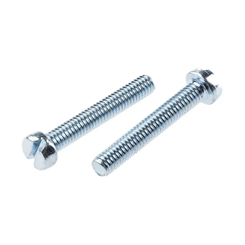 RS PRO Slot Cheese Steel Machine Screw 25 mm M4 546-6269