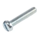 RS PRO Slot Cheese Steel Machine Screw M4 Thread 20 mm Length Bright Zinc Plated 546-6253