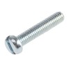 RS PRO Slot Cheese Steel Machine Screw M4 Thread 20 mm Length Bright Zinc Plated 546-6253