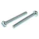 RS PRO Slotted Cheese Head Steel Machine Screw M4 Thread 30 mm Length 546-6275