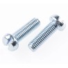 RS PRO Slot Cheese Steel Machine Screw 16 mm M5 546-6326