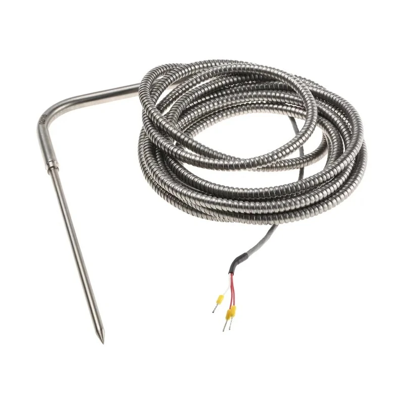 Correge PT100 RTD Sensor 5 mm Dia, 150 mm Long, 3 Wire, Class B Accuracy, 250 °C Maximum Temperature PT100
