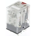 Omron DIN Rail Power Relay 24V AC Coil 10A Switching Current DPDT MY2IN AC24(S)