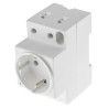 HARTING Mains Connector Germany 16A 250V Panel Mount Thermoplastic Screw 39500010001