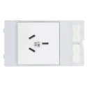 HARTING 10A 250V China, Australia Mains Connector Panel Mount Thermoplastic Screw 39500010009