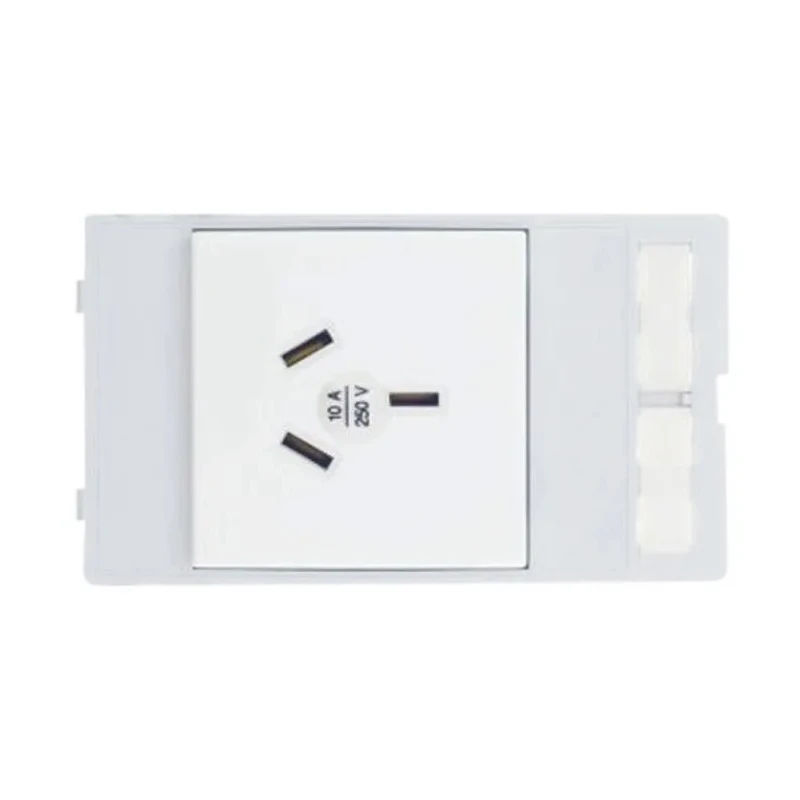 HARTING 10A 250V China, Australia Mains Connector Panel Mount Thermoplastic Screw 39500010009