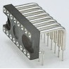 E-TEC DIL Socket 20 Way 2.54 mm Pitch Right Angle Through Hole Turned Pin Closed Frame LEH-320-S900-95
