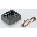 E-TEC 2.54 mm Pitch 68 Way Surface PLCC IC Socket PLP-068-N110-99-HCP-068