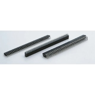 E-TEC BL Series Straight Through Hole PCB Socket, 72-Contact, 2 Row, 2.54 mm Pitch, 12A, 100V, Solder BL2-072-G-700-95