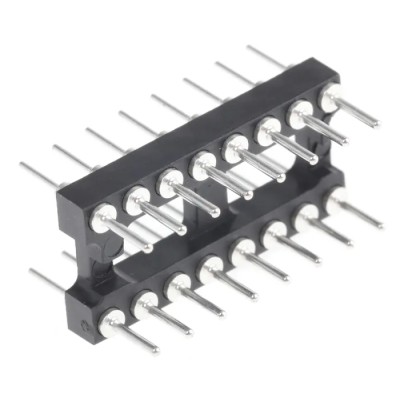 E-TEC Through Hole Mount DIL Header 2.54 mm Pitch, 2 Rows, Plastic Housing POS-316-S037-99