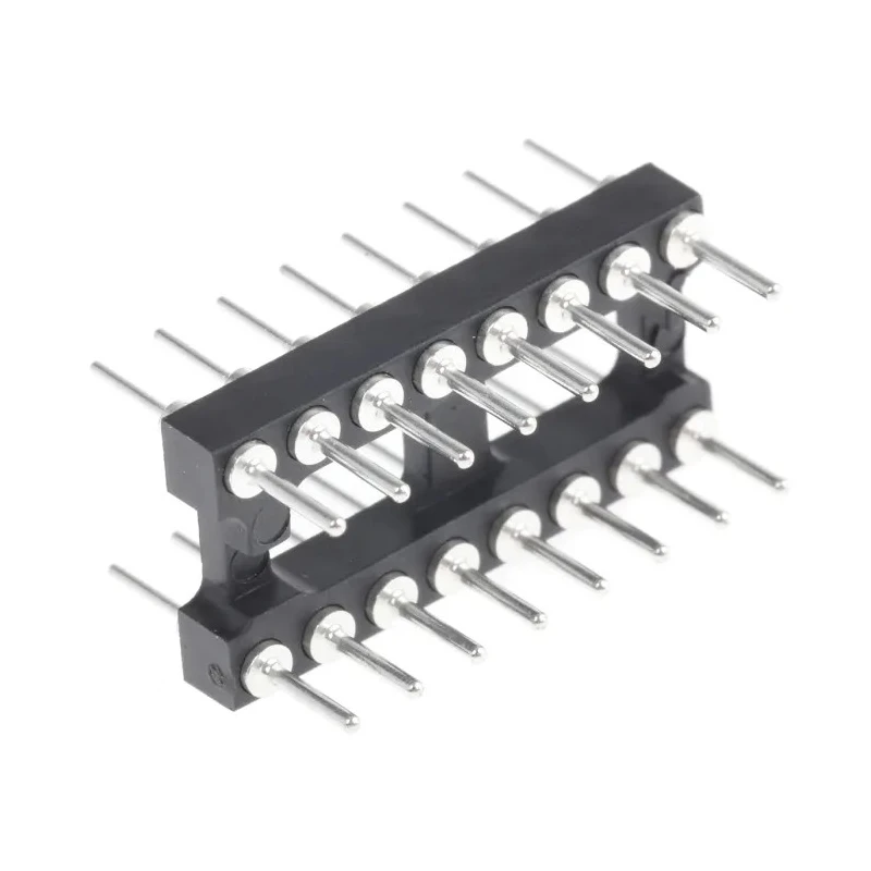 E-TEC Through Hole Mount DIL Header 2.54 mm Pitch, 2 Rows, Plastic Housing POS-316-S037-99