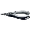 Knipex Flat Nose Plier, 130mm Overall Length, 22mm Jaw Width, ESD Safe 34 12 130 ESD