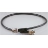 Teishin Electric CCA Series Coaxial Cable Male BNC to Male BNC 10 m 75 Ω CCA-9-100