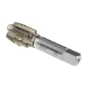 EVENTUS Threading Tap, G3/8 Thread Size, BSP Standard, Short Machine Type, HSS Material, 70mm Length, 15.3mm Shank 20183
