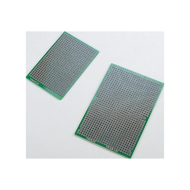 Takachi Electric Industrial 2 Surface Mount (SMT) Board FR4 Epoxy Glass Fabric Laminate 101 mm x 69 mm, 26 x 38 1 TNF69-101