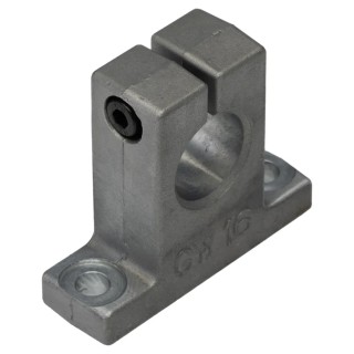 INA Linear Shaft Support 2-Bolt Base Linear Ball Bearing Block 16 mm Bore, 50 mm Width, 42 mm Height GWA16