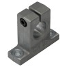 INA Linear Shaft Support 2-Bolt Base Linear Ball Bearing Block 16 mm Bore, 50 mm Width, 42 mm Height GWA16