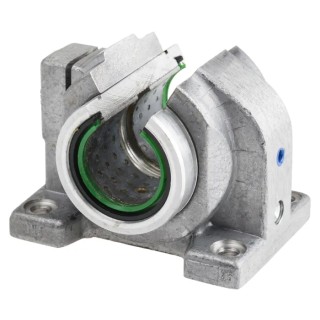 INA Bearing Unit with 25mm Inside Diameter, 56mm Length, 74mm Height, 58mm Width, Closed Bearing Type PAGBAO25-PP-AS