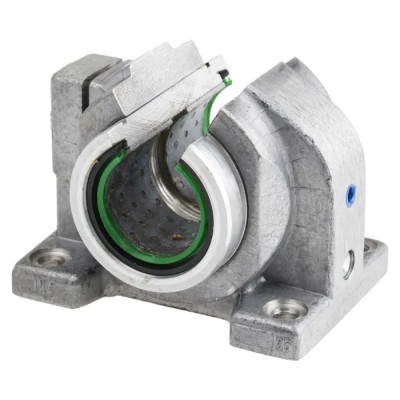 INA Bearing Unit with 25mm Inside Diameter, 56mm Length, 74mm Height, 58mm Width, Closed Bearing Type PAGBAO25-PP-AS
