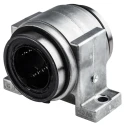 INA Linear Ball Bearing Unit 40mm Inside Diameter, 2-Bolt Base Mount, Dynamic Load 6000N, Static Load 4400N KGB40-PP-AS