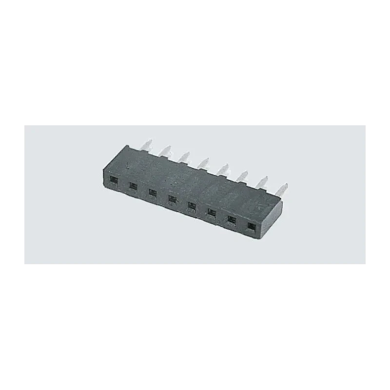 HARWIN M22 Series Straight Through Hole PCB Socket, 9-Contact, 1 Row, 2 mm Pitch, 12A Current, 500V Voltage M22-7130942