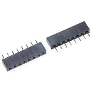 HARWIN M22 Series Straight Through Hole PCB Socket 8-Contact 1 Row 2 mm Pitch Solder M22-7130842