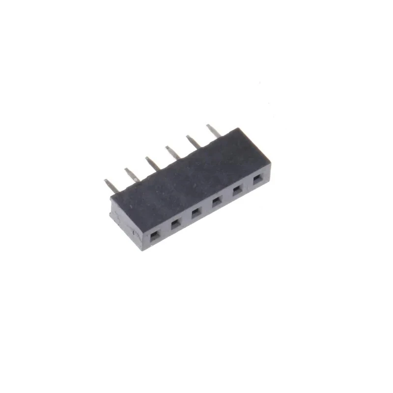 HARWIN M22 Series Straight Through Hole PCB Socket, 6-Contact, 1 Row, 2 mm Pitch, 12A, 500V M22-7130642
