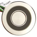 Schurter Illuminated Piezo Switch SPST Through Hole IP67, 100mA, -40°C to 85°C IP67