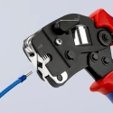 Knipex Crimp Tool for Bootlace Ferrule 0.08 - 10.0 and 16.0 mm², Comfort Grip, 190mm 97 53 09