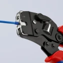 Knipex Crimp Tool for Bootlace Ferrule 0.08 - 10.0 and 16.0 mm², Comfort Grip, 190mm 97 53 09