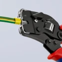 Knipex Crimp Tool for Bootlace Ferrule 0.08 - 10.0 and 16.0 mm², Comfort Grip, 190mm 97 53 09