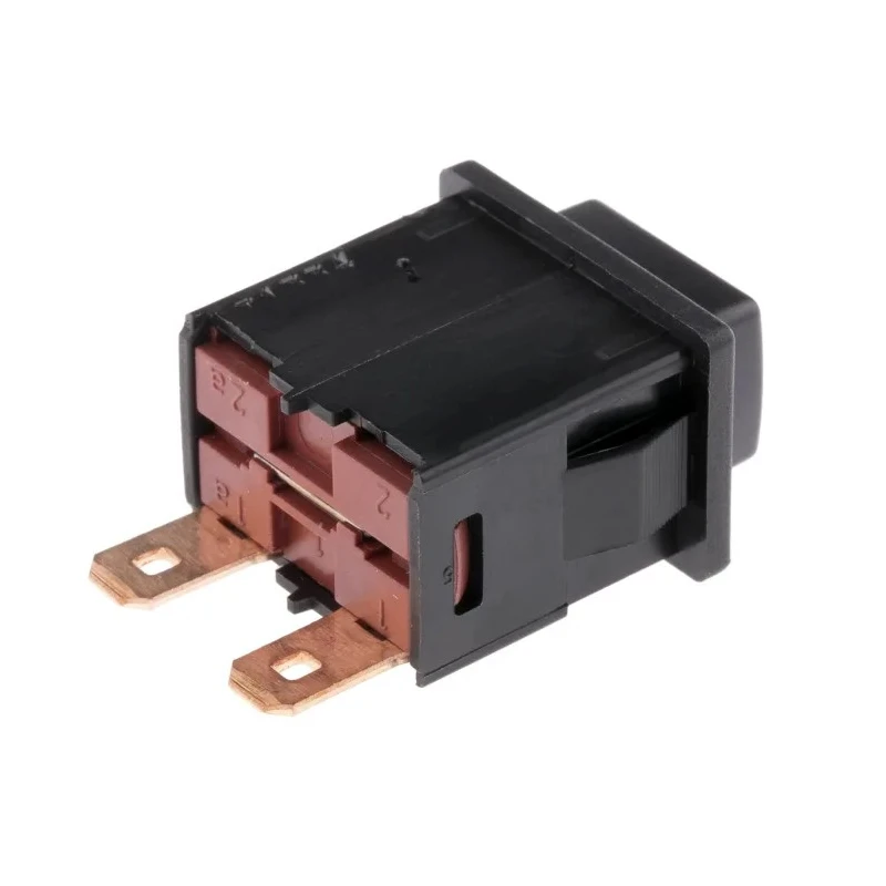 Marquardt Push Button Switch Latching Panel Mount SPST IP40 12 V dc 250 V ac 1683.1101