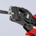 Knipex Crimp Tool for Bootlace Ferrule 0.08 - 10.0 and 16.0 mm², Comfort Grip, 190mm 97 53 09