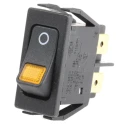Marquardt Illuminated DPST On-Off On-Off Rocker Switch Panel 250V AC 16A 1555.3104