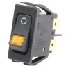 Marquardt Illuminated DPST On-Off On-Off Rocker Switch Panel 250V AC 16A 1555.3104