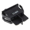 Marquardt SPST Latching On-Off Rocker Switch Panel, Polyamide Housing, Panel Mount, 16A 250V AC, Model 1551.3102