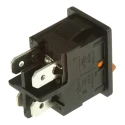 Marquardt Illuminated DPST On-Off On-Off Rocker Switch Panel 250V AC 4A IP40 1855.1104