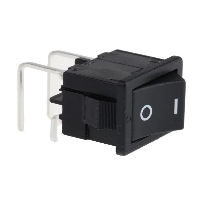 Marquardt DPST On-Off On-Off Rocker Switch PCB Mount 12A 250V AC Polyamide Housing 1858.4205