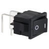 Marquardt DPST On-Off On-Off Rocker Switch PCB Mount 12A 250V AC Polyamide Housing 1858.4205