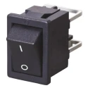 Marquardt DPST On-Off On-Off Rocker Switch PCB Mount 12A 250V AC Polyamide Housing 1858.4205