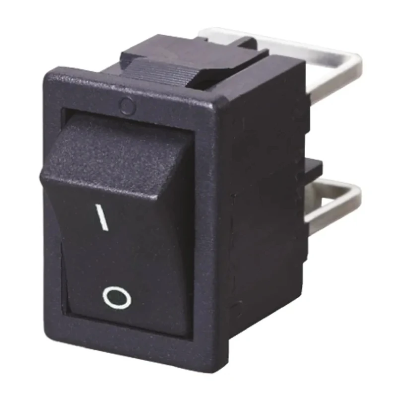 Marquardt DPST On-Off On-Off Rocker Switch PCB Mount 12A 250V AC Polyamide Housing 1858.4205