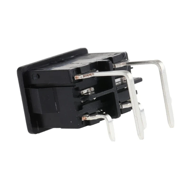 Marquardt DPST On-Off On-Off Rocker Switch PCB Mount 12A 250V AC Polyamide Housing 1858.4205